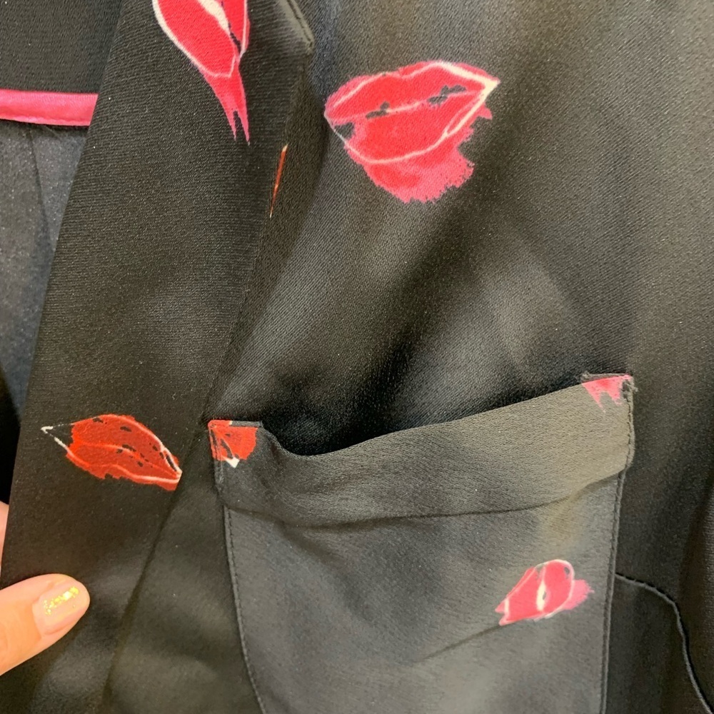Black and Pink Women's Jumpsuit - Picture 6 of 8